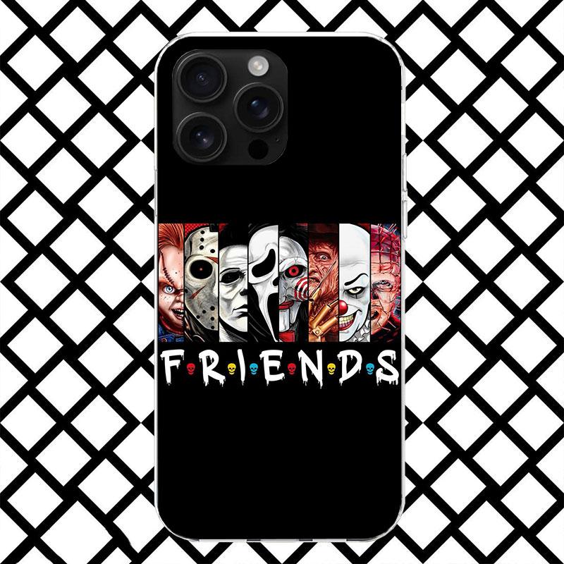 Horror Movie Terrifier Phone Case for iPhone 17 Air 16 16E 15 14 Plus 13 Mini 12 11 Pro Max 7 8 + SE 2020 Soft Cover Fundas 17 A