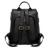 Schoolbag soft leather anti-theft backpack new fashion commuter school bag women's large capacity leisure travel backpack