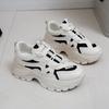 CRLAYDK 2024 New Women's Chunky Sneakers Lace Up Platform Mesh Walking Shoes Fashion Casual Wedge Sport Dad Running Tennis