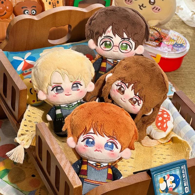 Movie Hermione Cosplay Doll Draco Billius Weasley Granger Plush Doll Decoration H-P Hallowmas Party Adult Pendant Birthday Gift