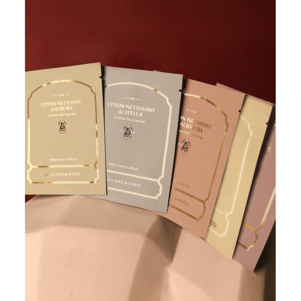 Challans De Paris Excellence Pad Series 5 Types 3 Pack Ultra moisturizing mask pack 1 sheet