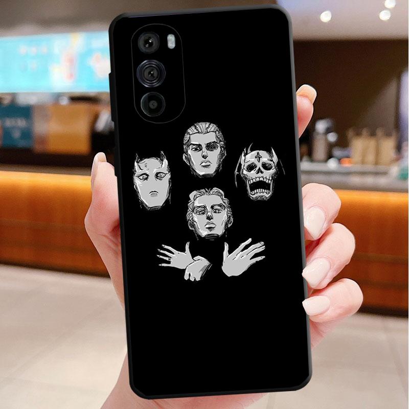 Phone Case For Motorola Edge 50 40 Pro 60 50 40 30 Ultra Neo Fusion Moto G85 G72 G53 G54 G84 G13 G32 JoJo Bizarre Adventure
