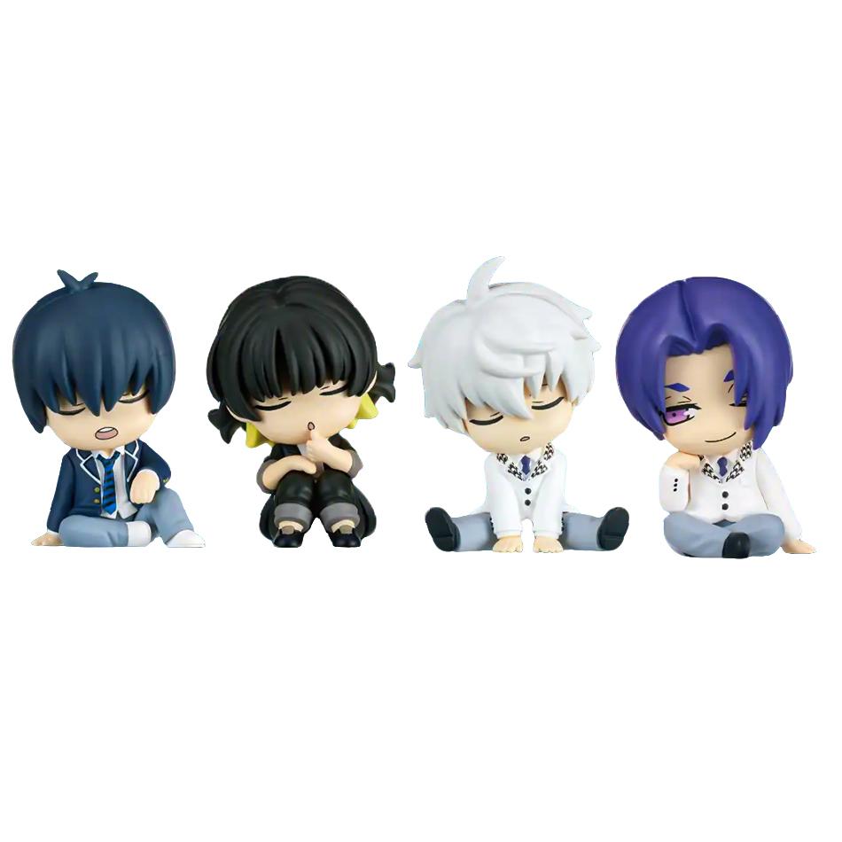 

Q 4p BLUE LOCK figuras de Anime muñeca Isagi Yoichi Nagi Seishiro Bachira Meguru Mikage Reo modelo de figura de acción juguetes