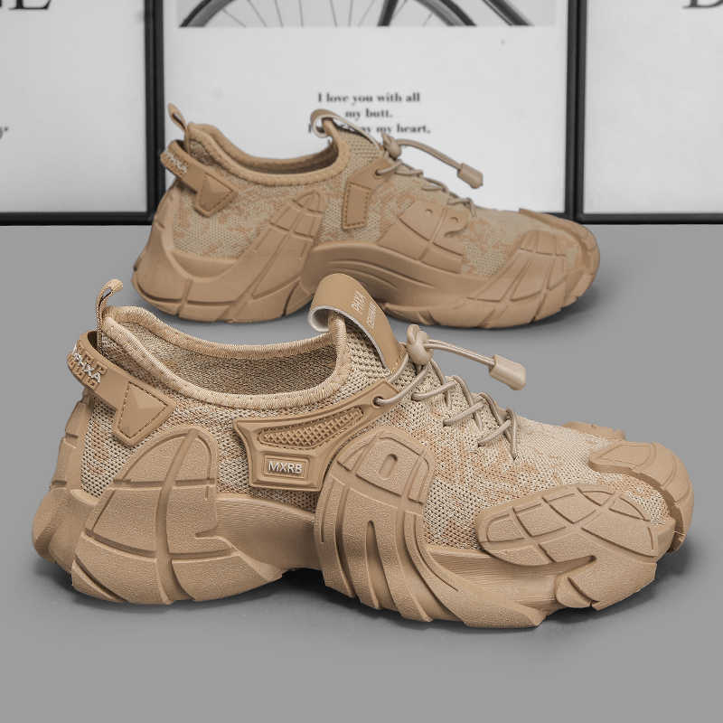 Fashion Without Heel Rubber Sole Sneakers Men Deals Walking Jogging Men Shoes For Men Sports Functional High End Best Selling