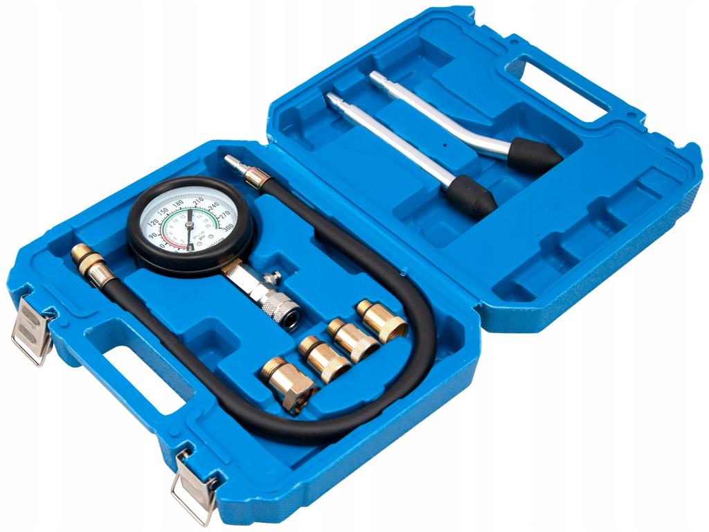 Tester Ciśnienia Sprężania Falon-Tech Ft4408 Manometr 8 El.