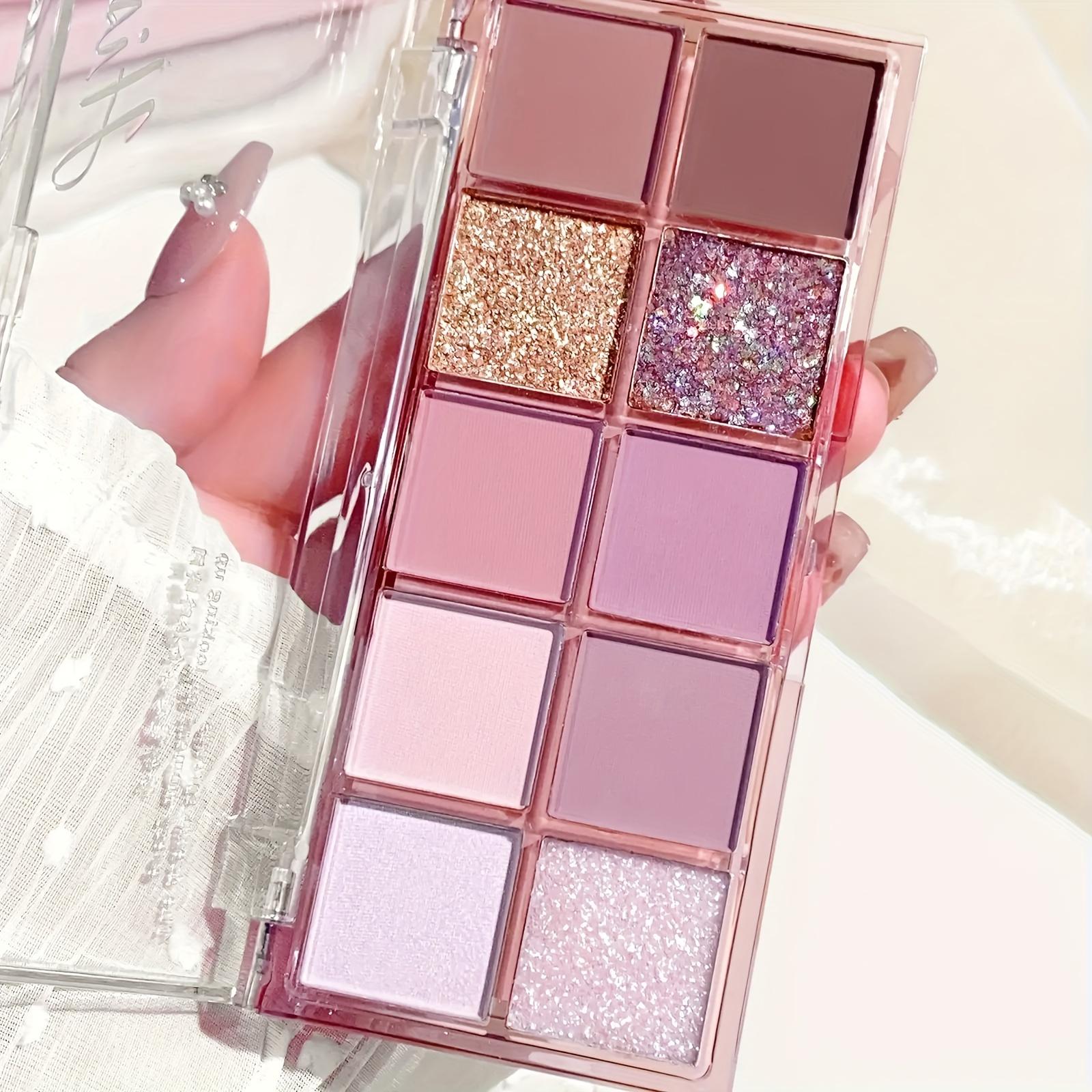 

9-18 Colors Eyeshadow Palette - Matte, Shimmery, Glitter, Perfect for Music Festival Makeup, Lightweight