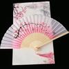 Bamboo Wooden Handmade Colorful Vintage Style Fan Crafts Dance Hand Fan Folding Fan Home Decoration