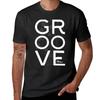 Groove To Bass Players T-Shirt Plain Aesthetic Clothing Mens Clothes