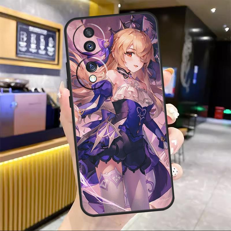 Genshin Impact Case For Honor 90 Lite 70 Lite 50 X8a X9a X7a X6a X7 X8 X9 Magic 5 Pro 4 Lite 9X 8X Coque