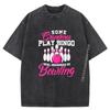 Womens Funny Bowling Grandma Novelty Tee For Bowling Luxury T Shirt Men High Quality Cotton Washed Tshirt