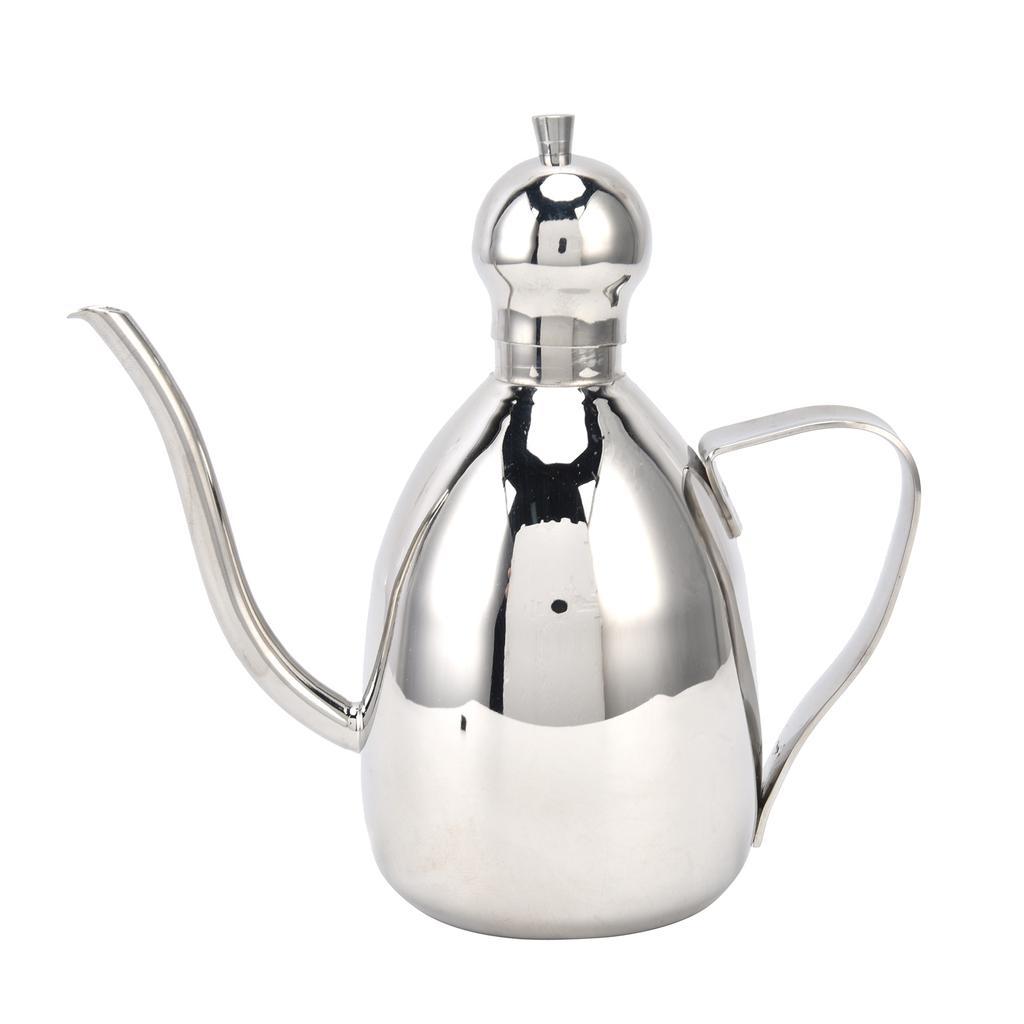 Ölkanne aus Edelstahl, tragbar, hohe Wasserdichtigkeit, Ölkanne aus Edelstahl für die Küche