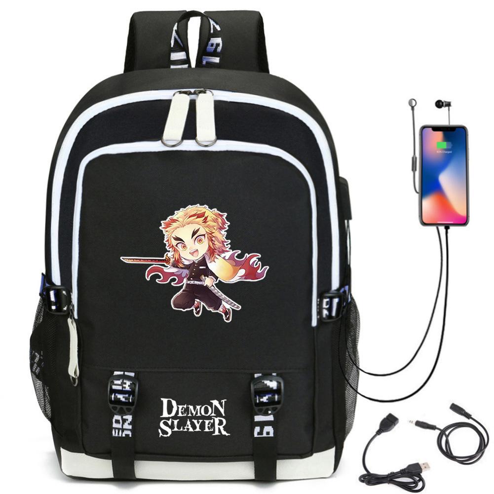 Anime Peripheral Student Large Capacity Backpack Fashion Backpack Computer Bag Oxford Cloth Backpack