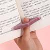 2x/Set Reading Thumb Holder Resin Bookmarks Book Page Holder Thumb Reader Thumb Bookmarks Holder for Easy Reading