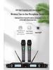 Wireless Professional Microphone Set with Anti-Howling for Karaoke, Meetings, and Performances