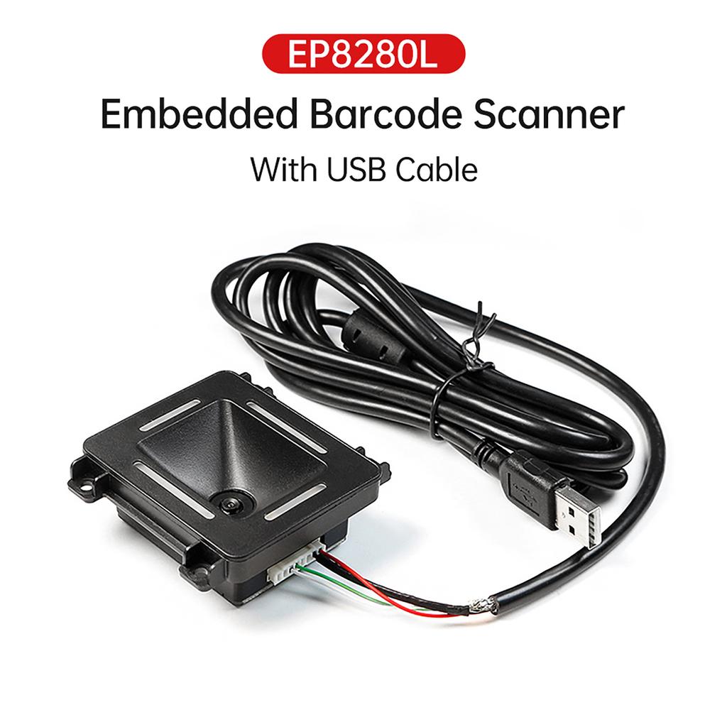 Embedded Barcode Scanner Self Induction 1D 2D QR Bar Code Reader Module Support USB Port Connection Auto Scanning for