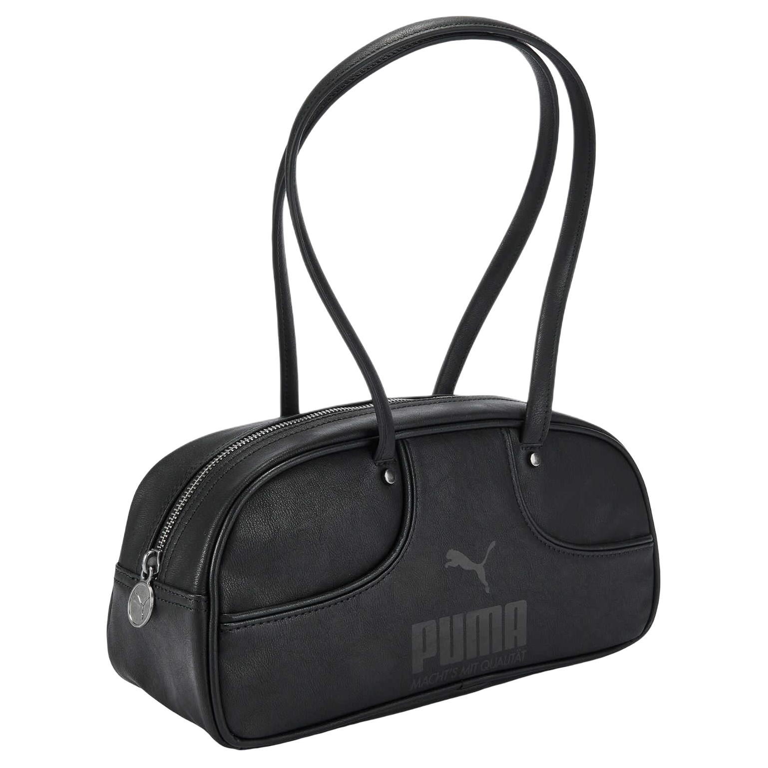 PUMA The Powerpuff Girls, Collaboration Artificial Leather Handbag Regular Unisex Black 093043-01