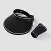 Women Sun Hat Empty Top Adjustable Buckle Foldable Outdoor Cap Summer Cycling Hiking Air Circulation Hat