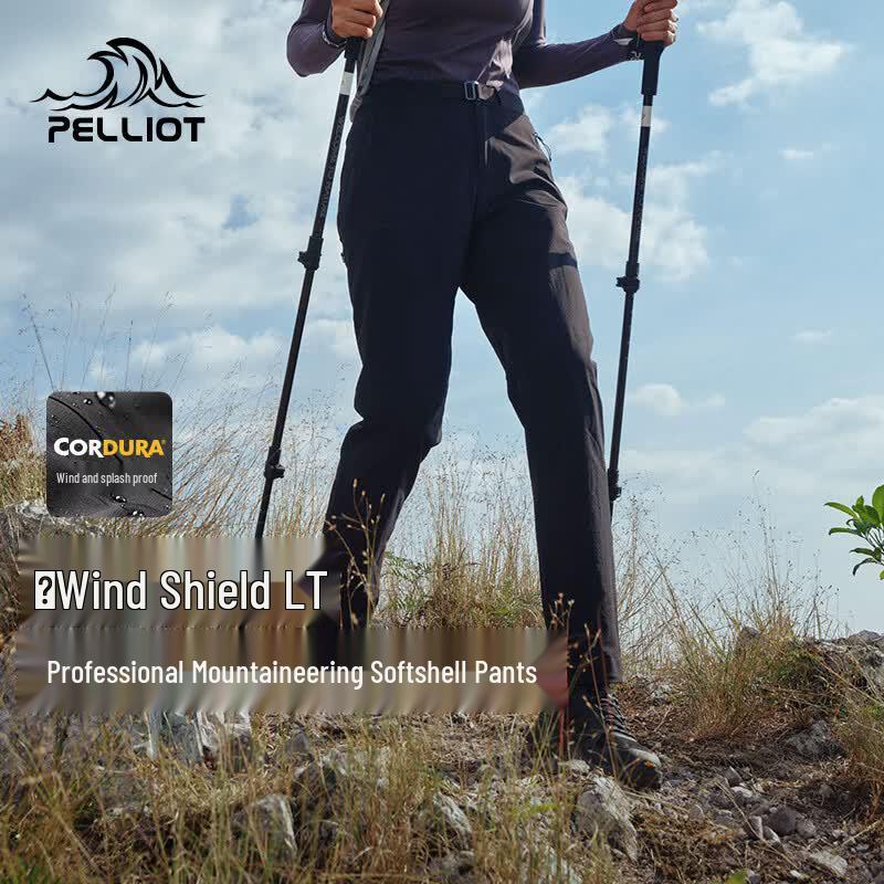 Pelliot Outdoor Windproof Softshell Hiking Pants