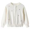 Children's Fashion Casual Cardigan Knitted Long Sleeve Top