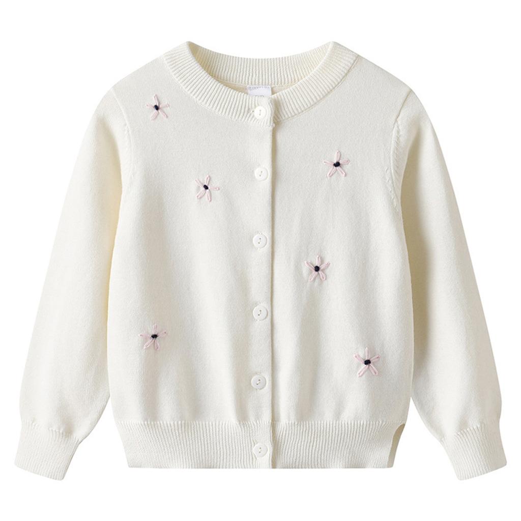 Children's Fashion Casual Cardigan Knitted Long Sleeve Top