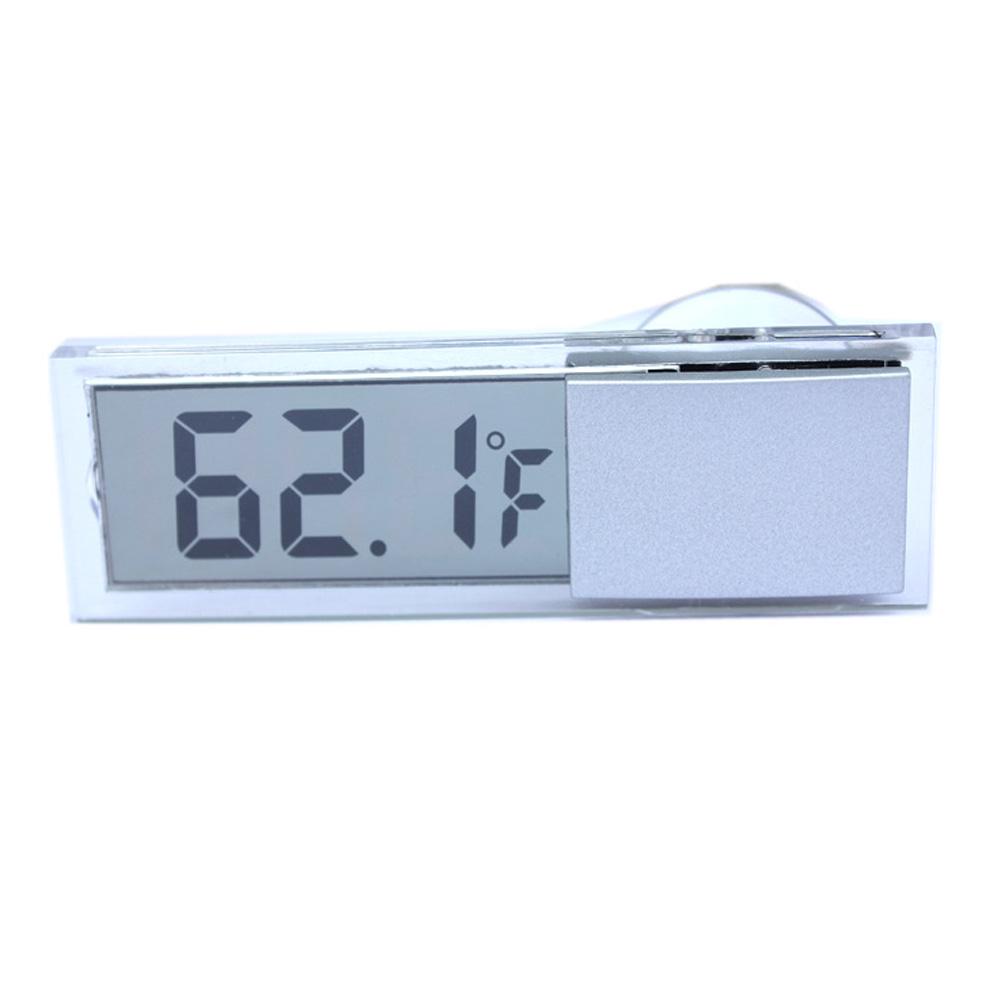 Car LCD Digital Thermometer Wireless Sensor Window Hydrometer Indoor Outdoor Weather Station Auto Temperature Humidity Monitor