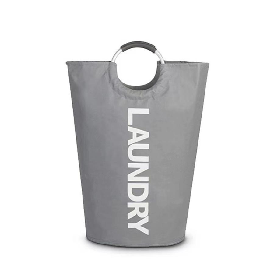 

Large Waterproof Laundry Basket with Padded Handle - Foldable, Multi-Purpose Storage for Bathroom, Laundry Room, Balcony