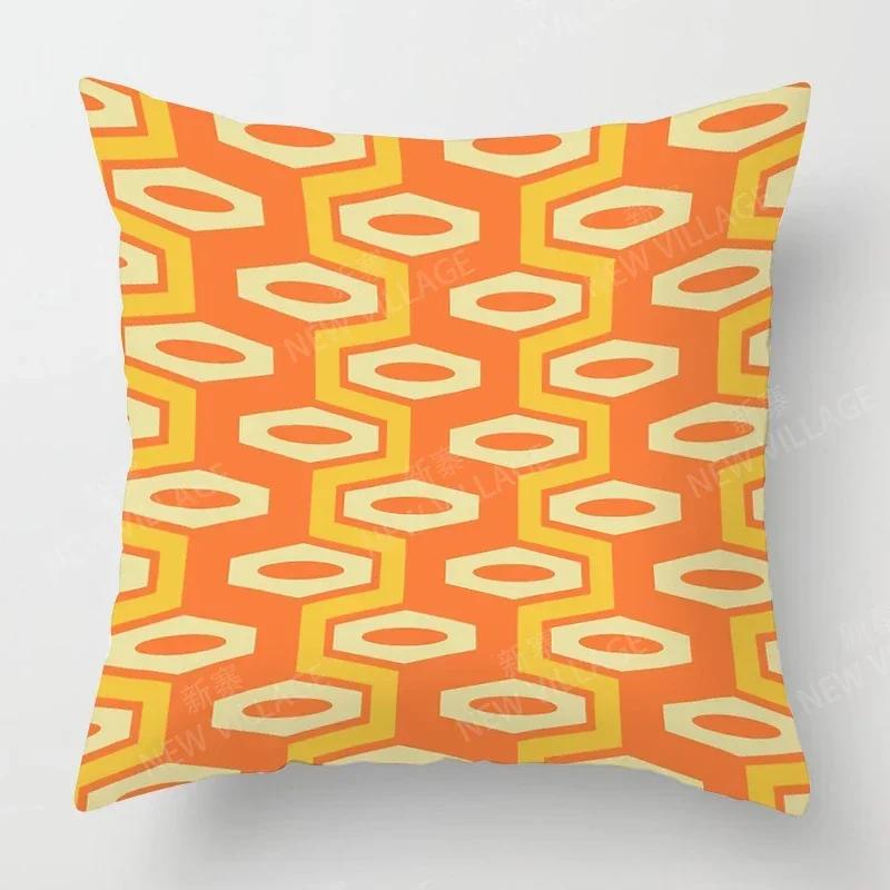 Nordic Fall Home Decor Autumn Throw Pillow Case Sofa Cushion Cover Modern   Geometry