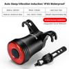 WEST BIKING Bicycle Rear Light Intelligent Brake Sensing Taillights High Visibility Type-C Rechargeable Bike LED Rear Light2