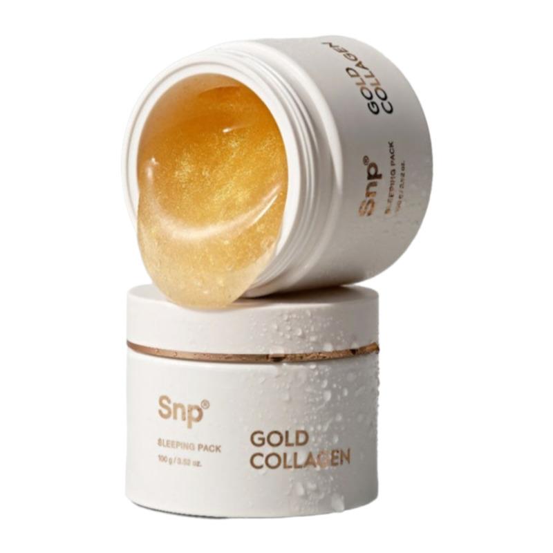 SNP Gold Collagen Увлажняющая ночная маска 100г