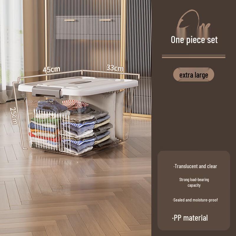 miflame Transparent Storage Box Set