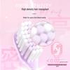 Shuke Cherry Blossom Soft Bristle Couple Toothbrush, 4-Pack