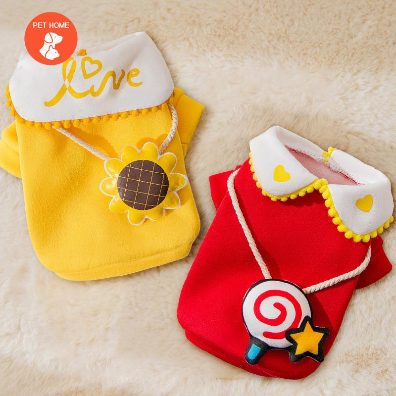 

Теплая одежда для домашних животных, милое пальто с принтом, рубашка, рубашка для маленьких и средних собак, кошек, Тедди, зимний наряд для французского бульдога, чихуахуа