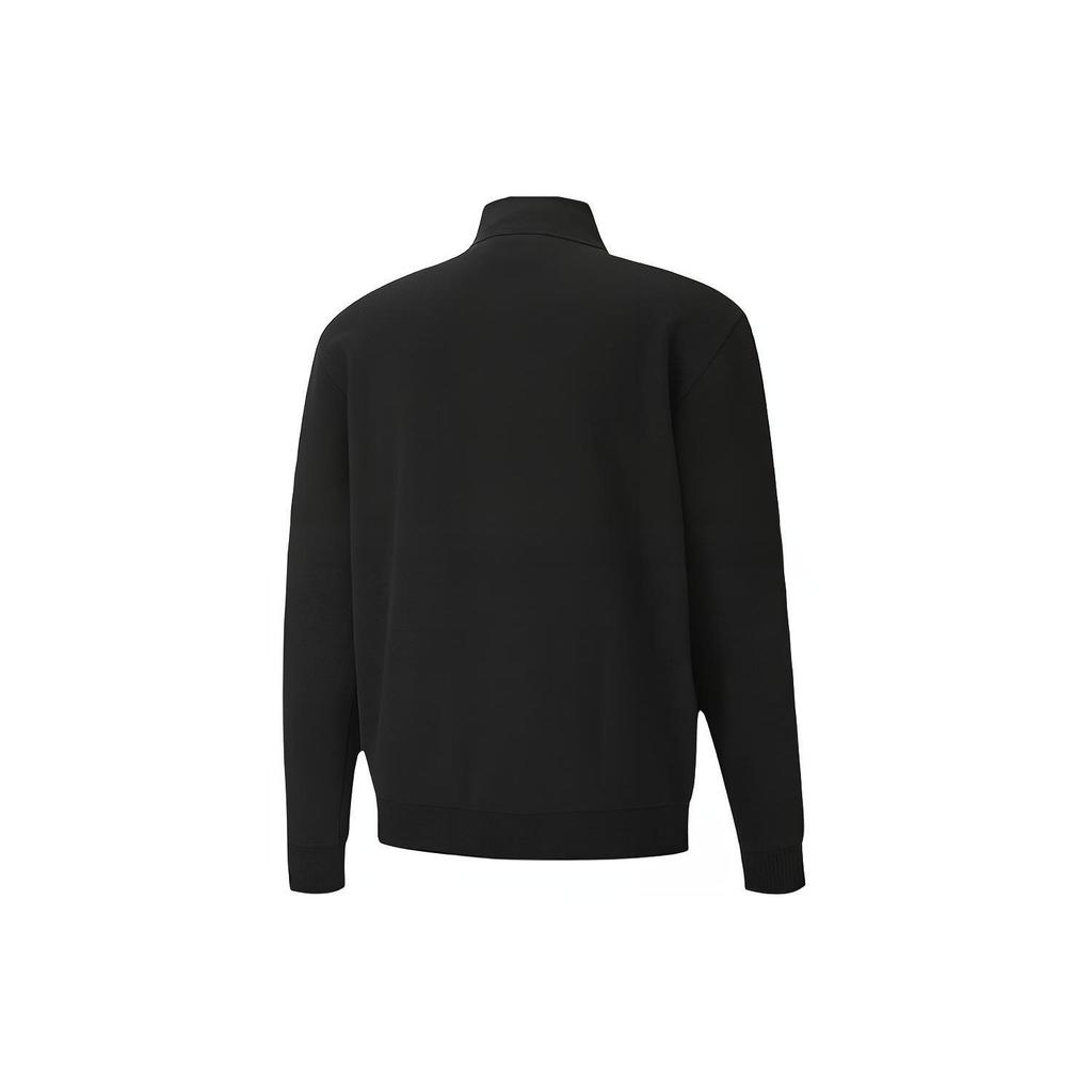 Puma Metallic Logo Track Jacket Men Outerwear Black 587666-01