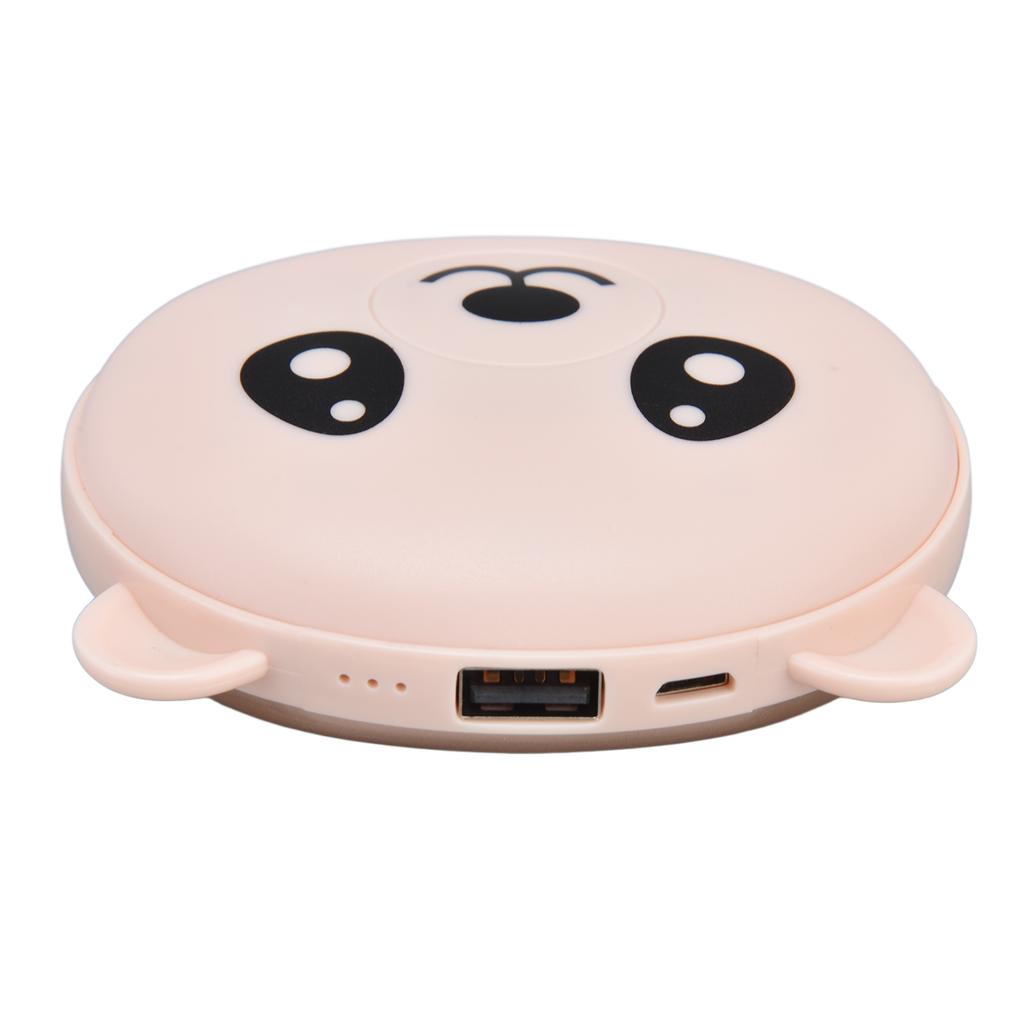 Hand Warmer   Portable Double Sides Heating USB Rechargeable Winter Heater with USB Cable for School   Home
