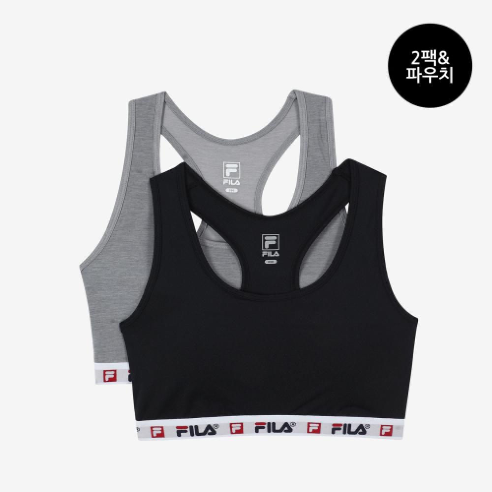 Fila Underwear Heritage Mood Sports Bra Top 2pack  Fi4itg1105fblk 