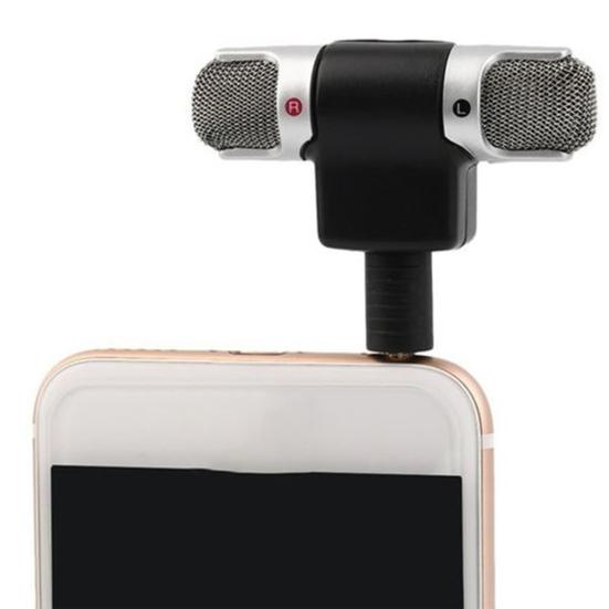 ECM-DS70P Mini Stereo Microphone Voice Sound Mic for MD Cell Phone PC Laptop