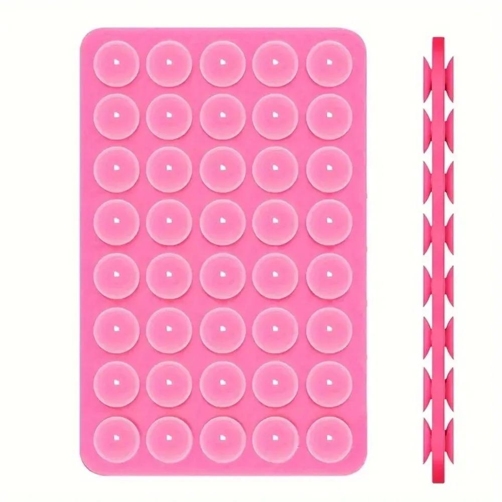 Silikon-Telefongehäusehalterung mit Saugnapf, rutschfester Telefonständer mit Saugnapf, Silikon-Telefonhalter in verschiedenen Farben für Selfies und Videos