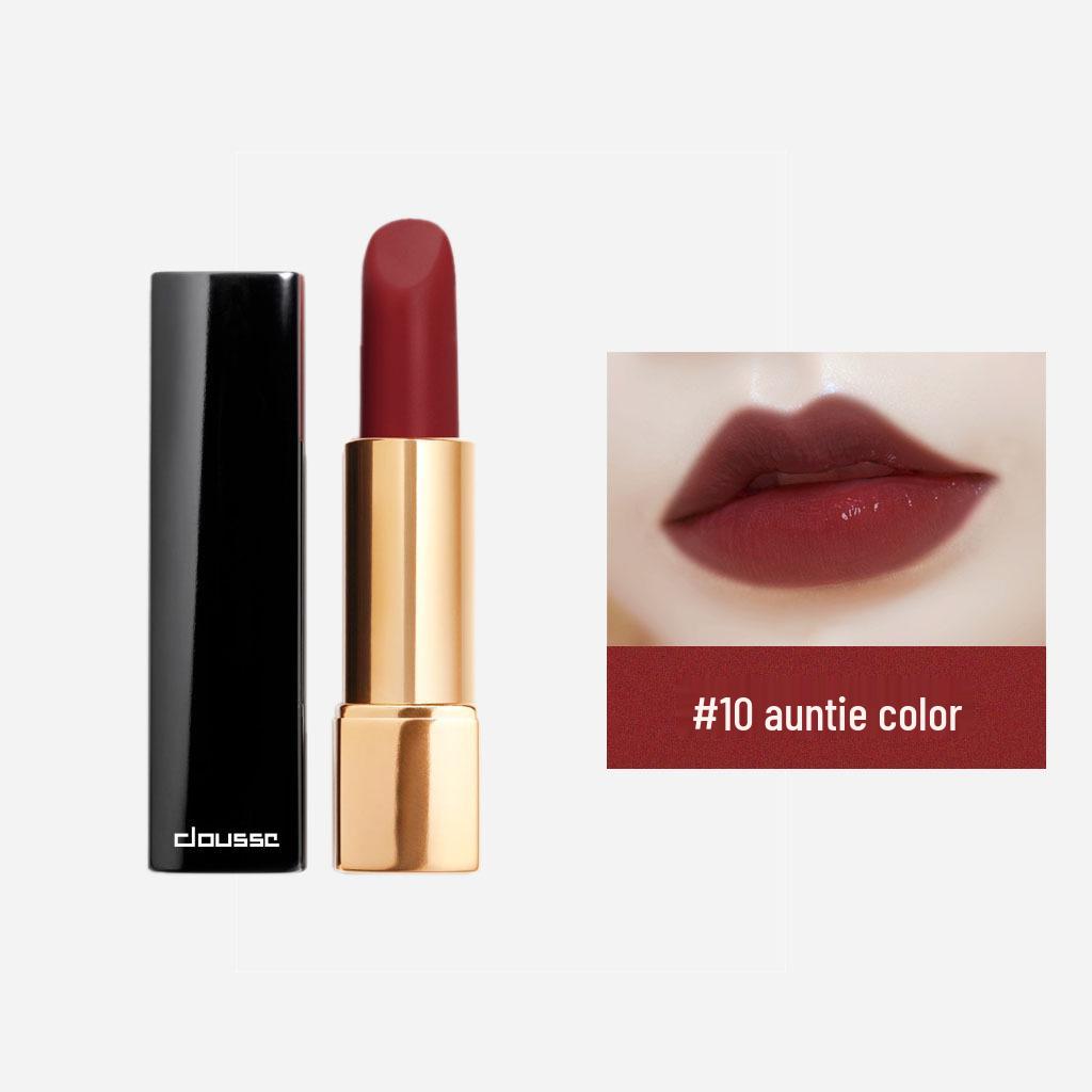 Moisturizing Matte Milk Tea Lipstick: Hydrating, Long-Lasting, and Fade-Resistant Nude Shade for Students