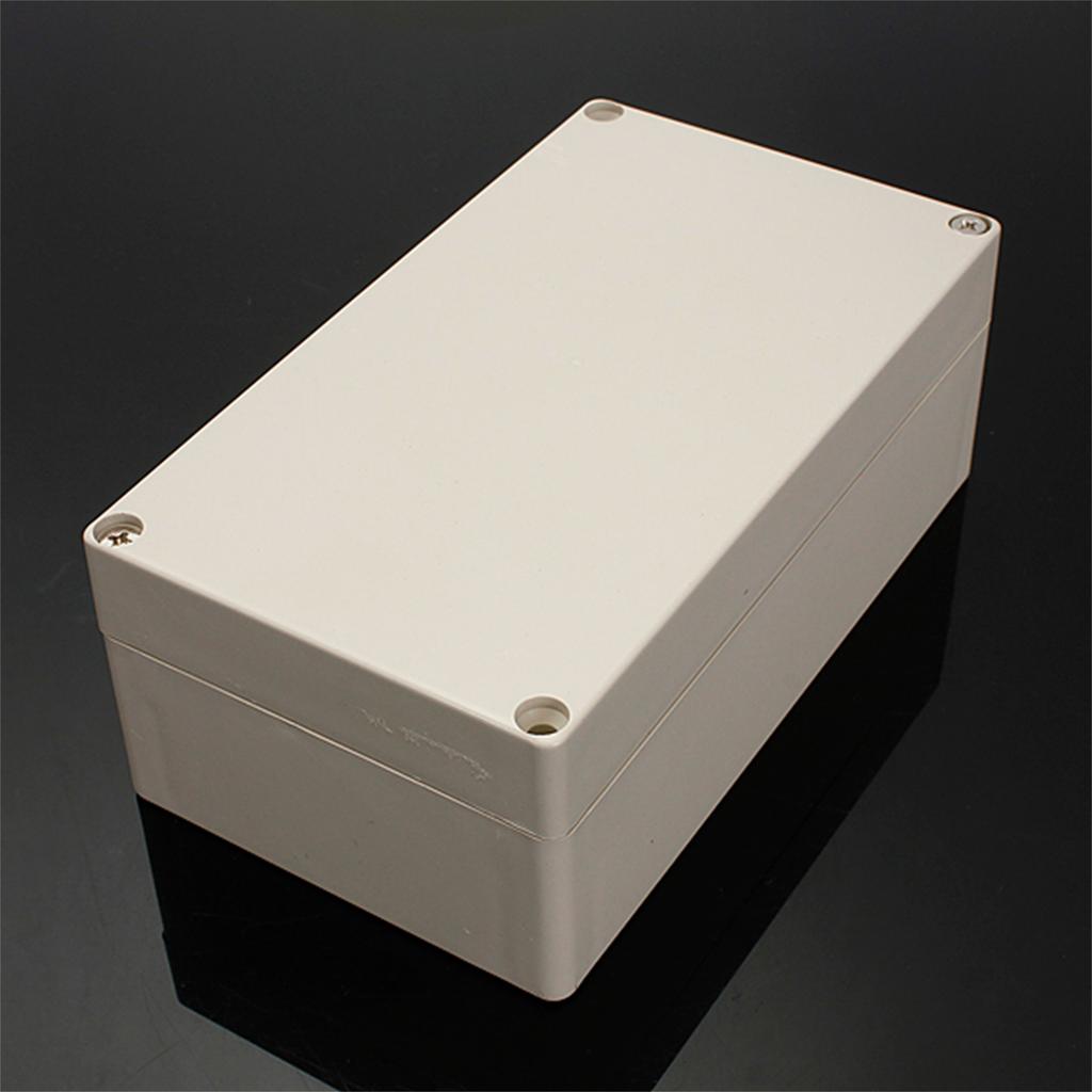 Gray IP65 Waterproof ABS Junction Box Outdoor Electrical Enclosure