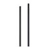 Black Wood Round Barrel Custom Logo HB Sketching Pencil, Grade A Poplar Stationery.