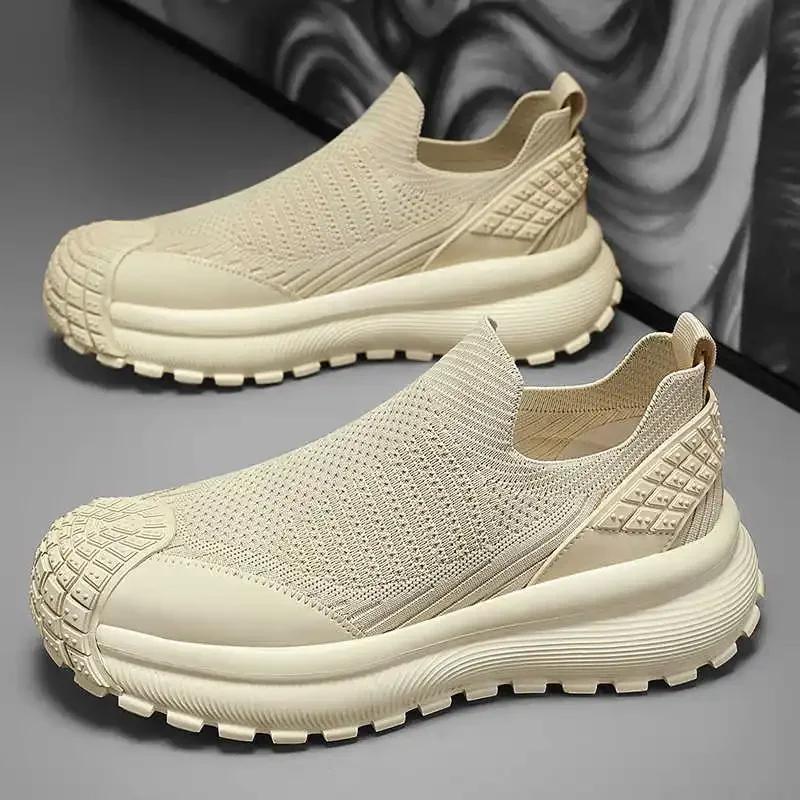 Spring Big Sole Sneakers Designer Luxury Heels Elegant Dress Man Shoes Party Dresses Sport