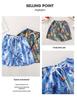 Kids' Quick-Dry Floral Beach Shorts - Lightweight Summer, Casual Ice Silk Bermuda