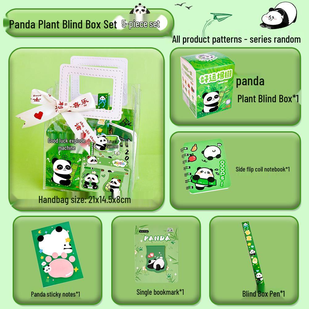 Panda-Themed School Stationery Set: Perfect Reward Gift for Primary Students