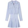 Women's Striped Shirt Dress