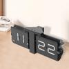 Electrical Digital Flip Clock – Gray Flipping Wall & Tabletop Clock