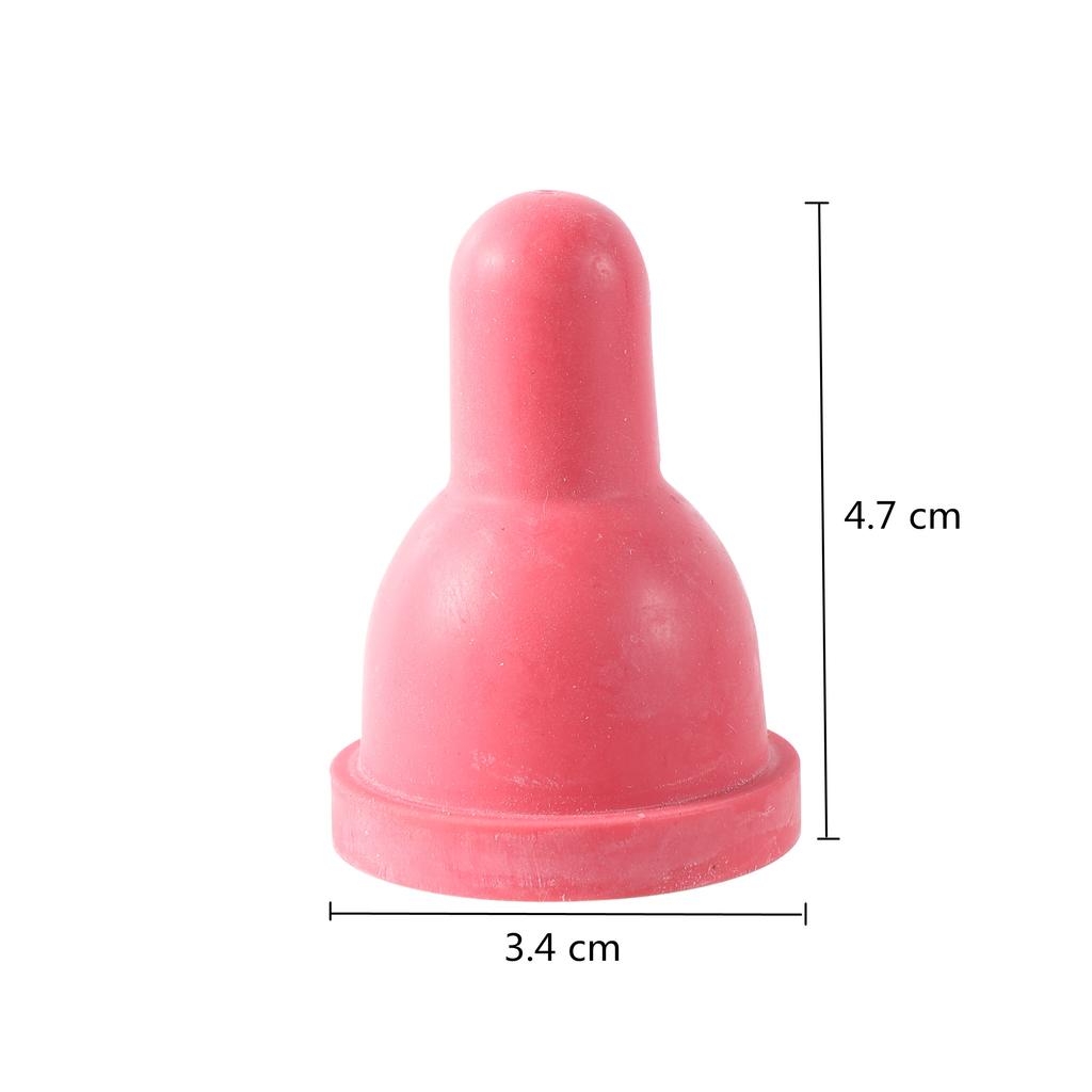 Calf Pacifier Natural Food Grade Rubber Lamb Pacifier Calf Milk Bottle Drink Nipple Farm Animal Feeding Supplies 1 Pc