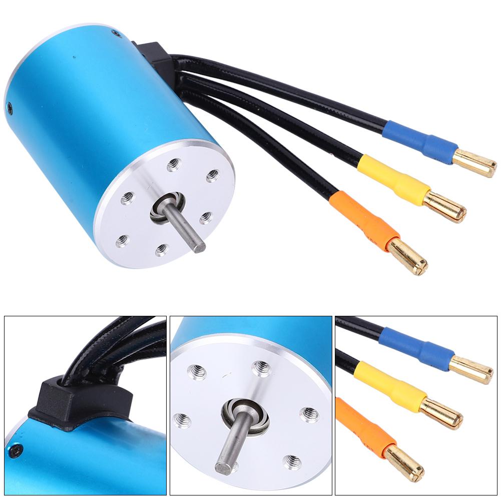 

3650/2800kv Brushless Motor Replacement Accessories Spare Parts Fit for REMO 1/10 RC Car E9632