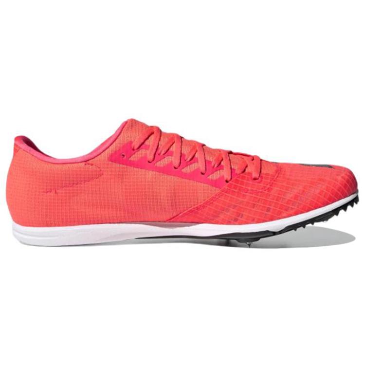 Adidas Distancestar Spikes Cushioning, Wear Resistant Running Shoes Men's Red Black EG6175