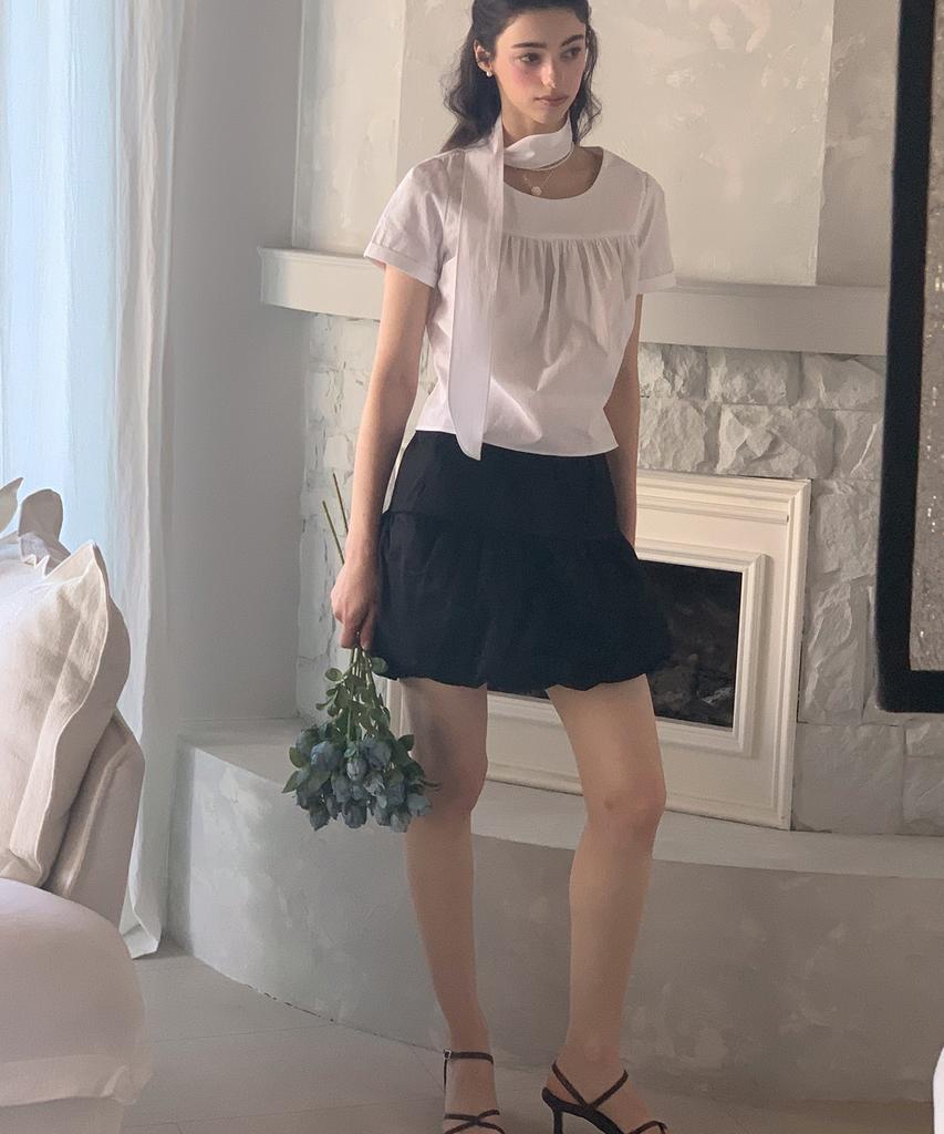 Neimkategoli Dahlia Balloon Skirt_Black