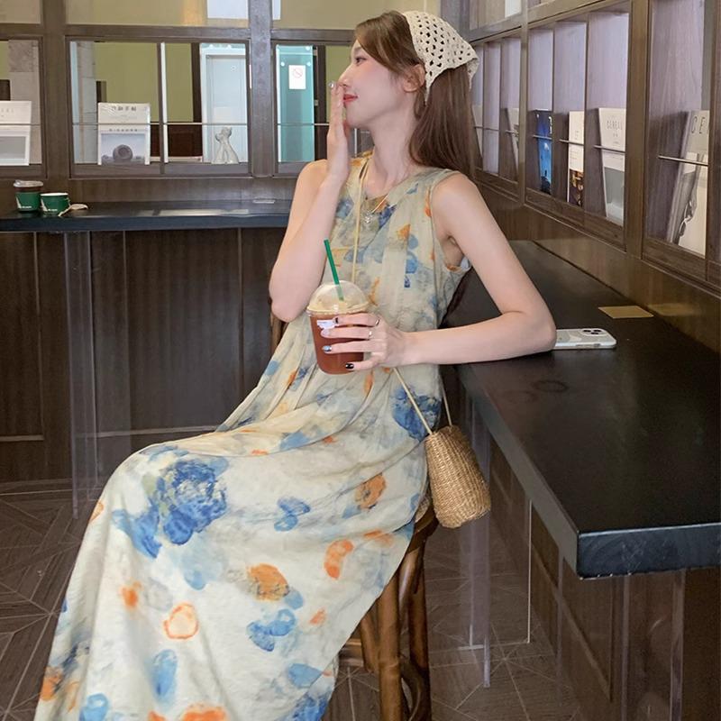 

Весенне-летнее платье-жилет в стиле туши 2025: Ретро Литературный Национальный Стиль S [Premium Edition]